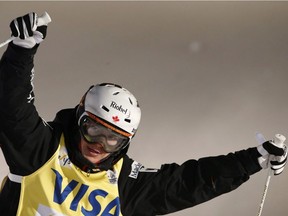 Quebecer Mikael Kingsbury, the reigning World Cup champion and Olympic silver medallist from Deux-Montagnes finished sixth in Lake Placid in the freestyle skiing event on Friday, Jan. 13, 2017.