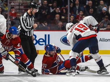 The Montreal Canadiens played host to the Washington Capitals at the Bell Centre in Montreal, on Monday, January 9, 2017.