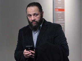 Adil Charkoui is in Montreal Municipal Courthouse to face assault charges connected to an incident at Collège de Maisonneuve.
