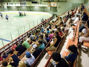 As part of Dorval's three-year capital works program, upgrades will be made to the Dorval Arena, pictured.