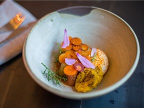 A carrot dish tasted at Le Mousso in 2015 was a prime example of how vegetables can receive star billing outside of strictly vegetarian restaurants.