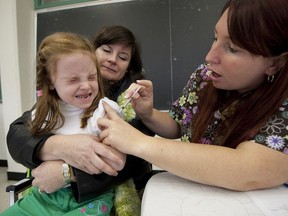 The Quebec Health Department's ban on medical accessory fees comes into effect Thursday. Doctors who once vaccinated children say they are not offering the service because they can no longer charge $10 to $20 for it.