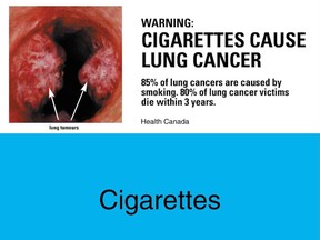 Not everyone is deterred by Health Canada warnings on packages of cigarettes.