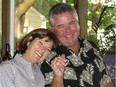 This undated photo provided by Julia Dwyer on Saturday, Jan. 7, 2017, shows her friends Ann Andres and her husband, Terry, of Virginia Beach, Va. Terry, 62, was killed in the shooting at the Fort Lauderdale-Hollywood International Airport on Friday, Jan. 6, 2017. The couple had flown to Florida to go on a Caribbean cruise. Both would have celebrated their birthdays on the trip.