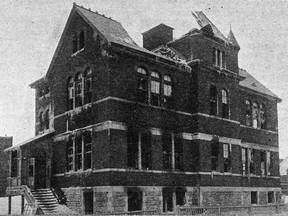 A fire at Hochelaga School, in 1907, killed 16 students between the ages of 3 and 8, as well as the school principal who tried to save them.