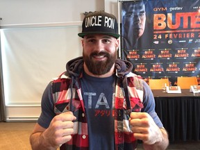 Adam Braidwood, now a heavyweight boxer with a 6-1 record, including five knockouts, has a 12-round bout Friday night at Centre Vidéotron against Quebec's Eric Martel-Bahoeli (11-6-1, 7 KOs) for the vacant World Boxing Union title.