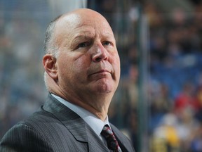 New Canadiens head coach Claude JulienNew Canadiens coach Claude Julien stepped on the ice for the first time in Brossard at 4:16 p.m. Friday, about two minutes after his players started skating for the first time since Michel Therrien was fired last Tuesday.

The parking lot in Brossard was full, as was the press box, and fans were standing three and four deep behind the glass at the practice rink to watch.

What they saw was Alex Galchenyuk back at centre on the first line between Max Pacioretty and Alexander Radulov, taking the spot that had been filled by Phillip Danault.