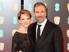 Director Denis Villeneuve and his wife Tanya Lapointe attend the 70th EE British Academy Film Awards (BAFTA) at Royal Albert Hall on February 12, 2017 in London, England.