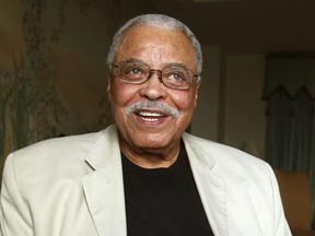 FILE - In this Jan. 7, 2013, file photo, actor James Earl Jones poses for photos in Sydney, Australia. Jones and Donald Glover are lending their voices to Disney's upcoming remake of "The Lion King." Director Jon Favreau announced Friday, Feb. 17, 2017, the casting of the two men as voice actors. Glover, star and creator of television's "Atlanta," will portray the adult Simba. Jones reprises the role of Simba's father, Mufasa, which he voiced in the 1994 animated film.