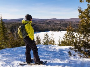 La Mauricie National Park near Shawinigan in Quebec is open year-round and offers ski trails, snowshoeing, hiking, and camping.