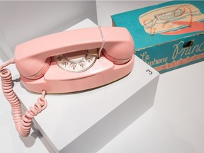 Launched in 1960 by Bell Canada, the "Princess" phone was designed for a female clientele, preferably for the bedroom. It included an alarm function. The phone is part of the Hello, Montréal! Bell's Historical Collections, an exhibition on at Pointe-à-Callière till Jan. 7, 2018.