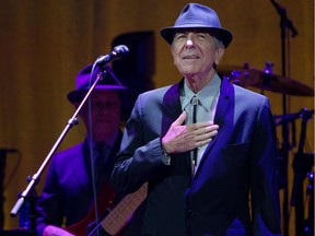 Leonard Cohen is one of four people featured in a televised tribute created by Federation CJA.