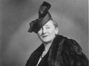 Martha Allan, founder of the Montreal Repertory Theatre, in 1934.