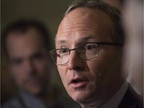 Quebec Public Security Minister Martin Coiteux is asking for patience from the public as the province investigates allegations of corruption against the Montreal police department.