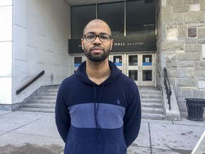 Stephen Brown, 30, converted to Islam in his early 20s. He says he finds peace in rituals like prayer and fasting.