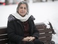 Roghayeh Azini Mirmahaleh, seen here in Montreal on Thursday, Feb. 16, 2017, is scared of being deported to Iran.