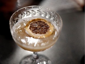 Sam Dalcourt's L’Agave écarlate (Scarlet Agave) is made with tequila and Quebec vermouth.