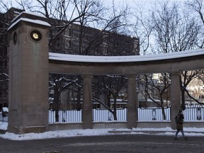 The Roddick Gates at McGill University.