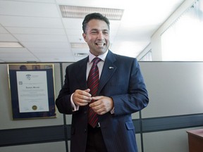 Former Montreal police inspector Jimmy Cacchione, shown in 2009, is one of two officers who say the department's internal affairs investigators fabricated evidence against him.