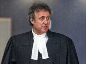 Lawyer Loris Cavaliere at the Palais de Justice in Montreal in 2012.