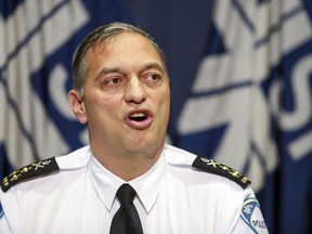 Montreal Police Chief Philippe Pichet in October 2016.