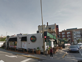 Pizza Motta in Montreal's Little Italy district has twice been the target of arsonists.