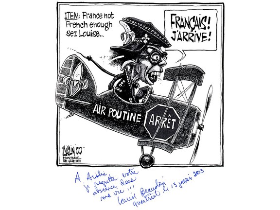 50 Years Of Aislin Poking Fun At Louise Beaudoin Montreal Gazette