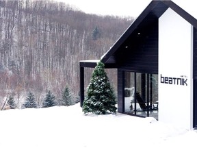 The new Hôtel Beatnik is in the beautiful, tranquil countryside outside of Bromont.