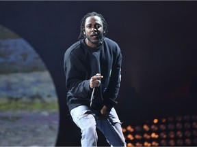 Kendrick Lamar performs at the 2016 Global Citizen Festival in Central Park in New York.