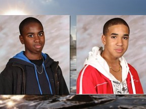 Brothers Jean Gabriel Israël (13), left, and Jean Michael Israël (15) have been missing since March 23, 2017.