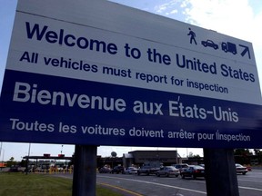 The Lacolle border crossing.