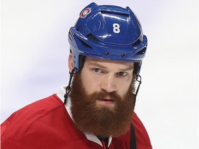 The full-blossomed, bushy red beard of Canadiens' Jordie Benn would be the envy of any lumberjack or young hipster in a trendy bar.
