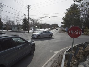 St-Lazare plans to build a traffic circle at the intersection of Bédard Ave. and Chemin St-Louis.