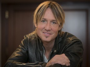 Country star Keith Urban in Montreal on Thursday March 16, 2017, to promote his Saturday Aug. 12 concert at the Bell Centre.