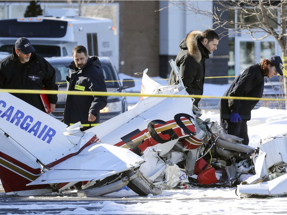 Plane crash in StBruno One person dead, another critically injured