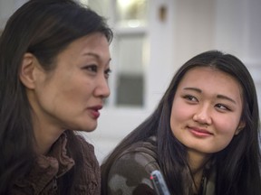 “We share the same dreams and the same values about music,” says Mari Kodama, left, wife of OSM conductor Kent Nagano. Adds their daughter, Karin Kei Nagano, right: “We try to help each other as much as possible. So it all makes for a very positive experience on all our musical careers.”