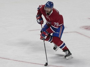 Andrei Markov heads up the ice during third period against the Ottawa Senators in Montreal on March 25, 2017. Many Canadiens fans are deeply disappointed at the team's failure to re-sign the veteran defenceman.