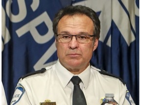 Montreal police assistant  chief Bernard Lamothe has been relieved of his duties.