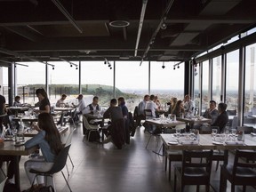 Women are invited to take part in a female flash mob from noon to 1 p.m. at L'Observatoire 360° on top of Place Ville-Marie. The event is hosted by Women In Mind (WIM) in collaboration with the restaurant Les enfants terribles, seen here.