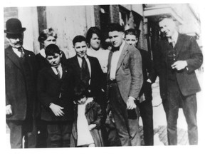 Montrealer Kim Hogan has managed to trace her family's Irish roots in Montreal back to the early 1820s. Samuel Joseph O'Rourke (1897-1965), pictured far right in the back row, is Hogan's great grandfather and the Great-Grandson of the original Irish settler to Canada – Samuel O'Rourke (1797-1876).  Courtesy of Kim Hogan.