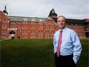 Michael Goldbloom, the principal and vice-chancellor of Bishop's University, pictured in 2010, said he hopes the students who attend the forum "walk away feeling closer and more connected to their province."