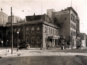 The Fraser Institute on Dorchester St. (circa 1930s), was the first home of the Montreal Children's Library.