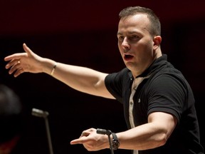 Yannick Nézet-Séguin, the artistic director and principal conductor of Montreal's Orchestre Métropolitain, is also music director of the Philadelphia Orchestra and music director designate of the Metropolitan Opera. He is seen here rehearsing with the Philadelphia Orchestra at the Kimmel Center in Philadelphia on Oct. 17, 2012.