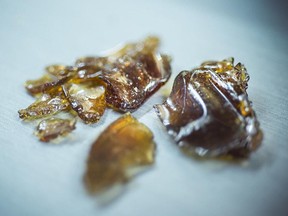 Cannabis wax seized by the RCMP on April 5, 2017.