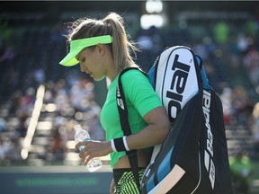 Eugenie Bouchard of Canada suffered another early-round loss at the WTA BNP Paribas Istanbul Cup on Tuesday.