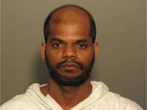 Amalan Thandapanithesigar, 34, was charged with first-degree murder in the June 23, 2014 fatal stabbing of his neighbour, Jeyerasan Manikarajah, 40.