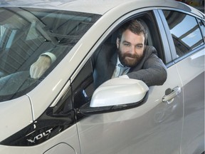 Hugo Jeanson, co-owner of Bourgeois Chevrolet, is shown on Saturday, December 31, 2011 in Rawdon, Que. A small corner of Quebec cottage country has quietly become the electric car capital of Canada, driven in part by the unlikely success of a small-town dealership.