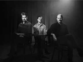 Simon Trottier, left, Mathieu Charbonneau and Taylor Kirk of the Montreal band Timber Timbre. Their new album, Sincerely, Future Pollution, is released on April 7.