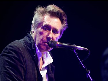 Bryan Ferry performs at Théâtre St-Denis in Montreal on Monday April 3, 2017.
