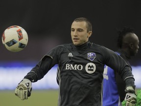 “I think we’re actually playing pretty well for the most part, especially on the road the last couple of games,” said goalkeeper Evan Bush, pictured in January.